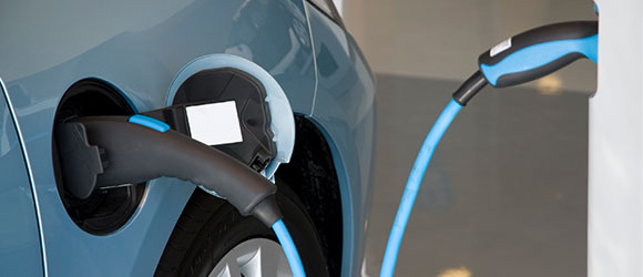 Powering electric cars from the common area garage